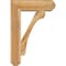 Ekena Millwork Legacy Craftsman Rough Sawn Bracket w/ Offset Brace, Western Red Cedar, 8"W x 26"D x 38"H BKT0806X26X38LEC04RWR - alternate 2